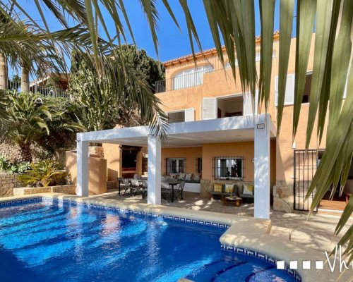 Ferienvilla Benissa – 250 m vom Meer - Meerblick und Pool