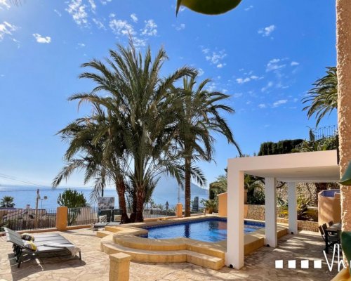 Ferienvilla Benissa – 250 m vom Meer - Meerblick und Pool