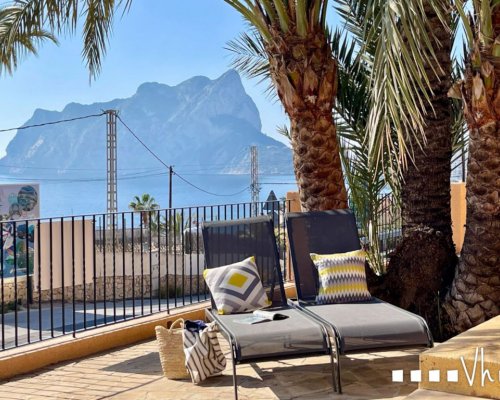 Ferienvilla Benissa – 250 m vom Meer - Meerblick und Pool