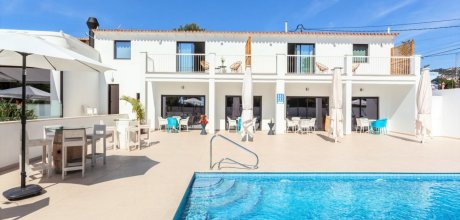 BN 121/2 Moderno apartamento vacacional para 3 personas con piscina junto a la playa de Fustera en la Costa Blanca