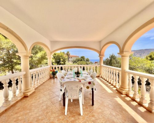 Ferienhaus Calpe mit Swimmingpool und Meerblick mieten - Lebensgefühl in Spanien erleben
