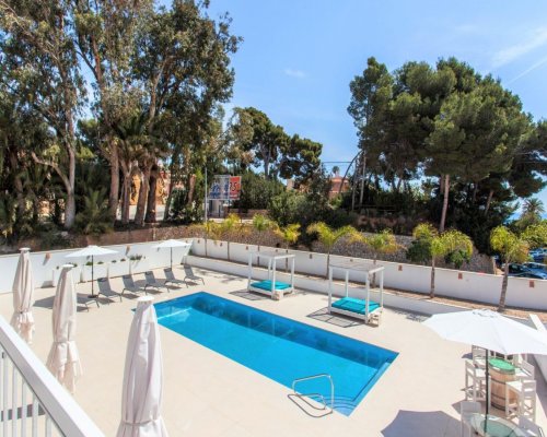 Benissa Apartment mit Pool am Mittelmeer mieten