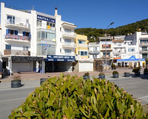 Strandnahe Ferienwohnung in L’Estartit, Costa Brava, Spanien mit Meerblick