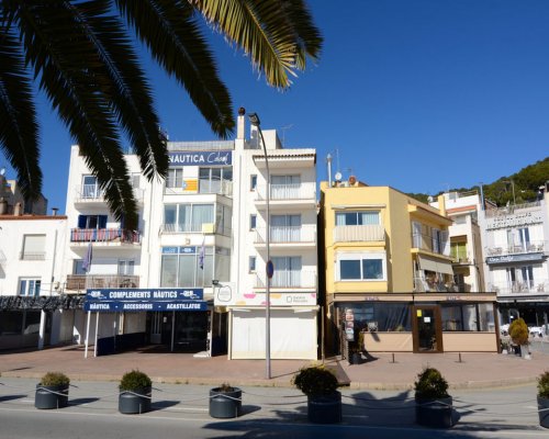 Strandnahe Ferienwohnung in L’Estartit, Costa Brava, Spanien mit Meerblick