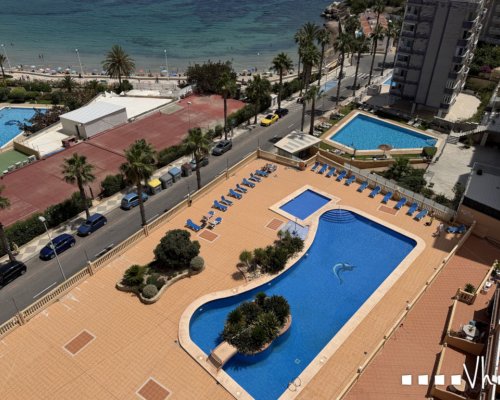 Ferienwohnung mit Pool und Meerblick am Peñón de Ifach in Calpe-Spanien Costa Blanca