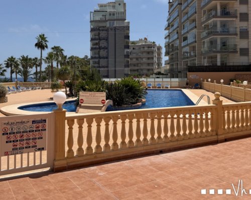 Ferienwohnung mit Pool und Meerblick am Peñón de Ifach in Calpe-Spanien Costa Blanca