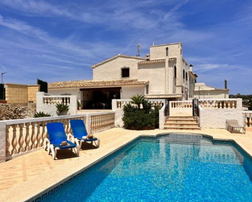 Luxusvilla für 12 Personen Privater Pool Meerblick Calpe Spanien Costa Blanca