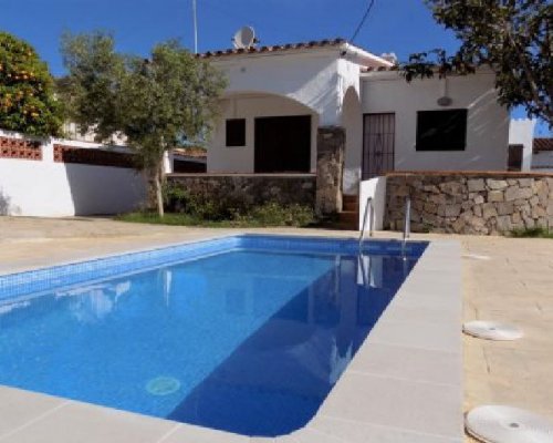 Spanien Ferienhaus l`Escala privater Pool