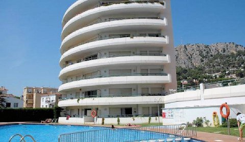 ES 129/1 Apartamento para 2 personas con piscina en l'Estartit en la Costa Brava