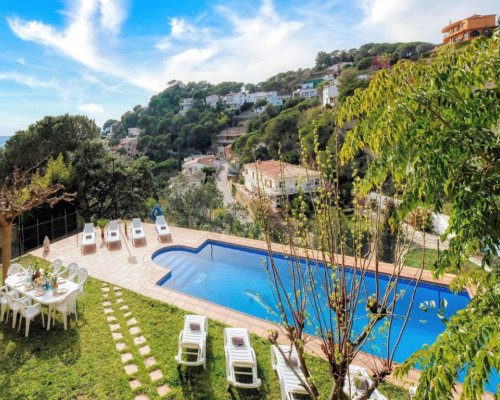 Großes Ferienhaus privater Pool – Lloret de Mar Cala Canyelles