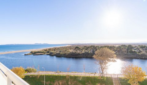 AM 115/2 Moderne Apartment für 4/5 Personen am Strand mit Meerblick, Empuriabrava Costa Brava