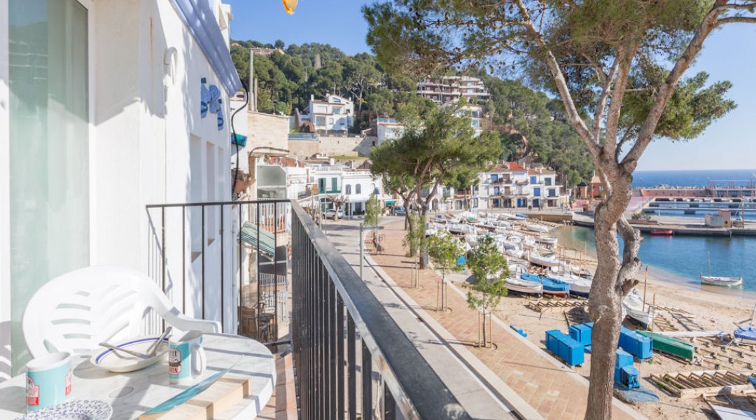 Spain Apartment 1st row beach Llafranc Costa Brava