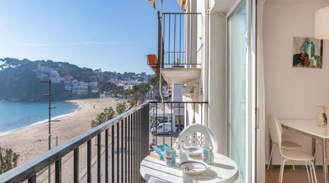 Spain Apartment 1st row beach Llafranc Costa Brava