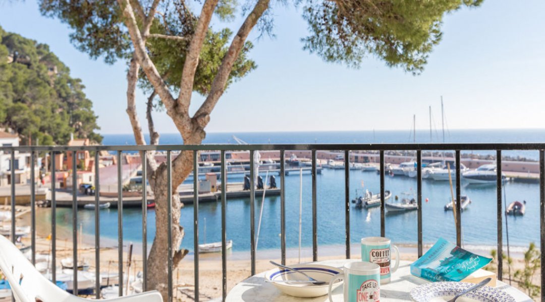 Spain Apartment 1st row beach Llafranc Costa Brava