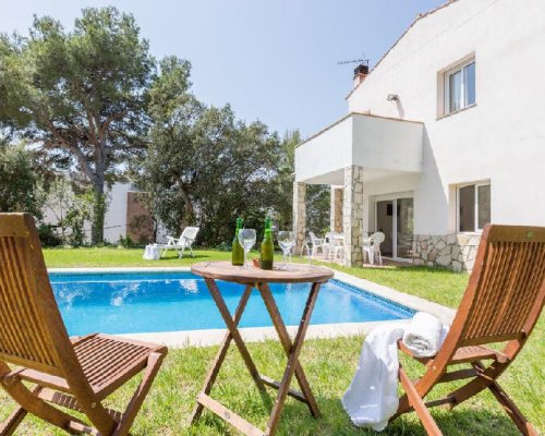 Ferienhaus Tamariu privater Pool Spanien