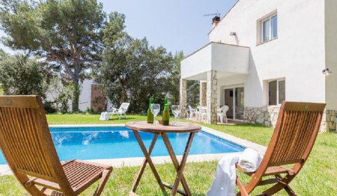 TU 611 Villa pour 6 personnes avec piscine privée à Tamariu Costa Brava