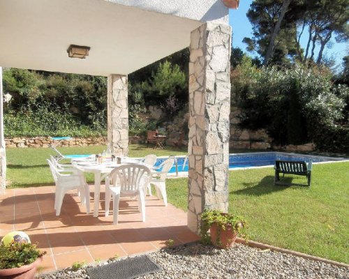 Ferienhaus Tamariu privater Pool Spanien