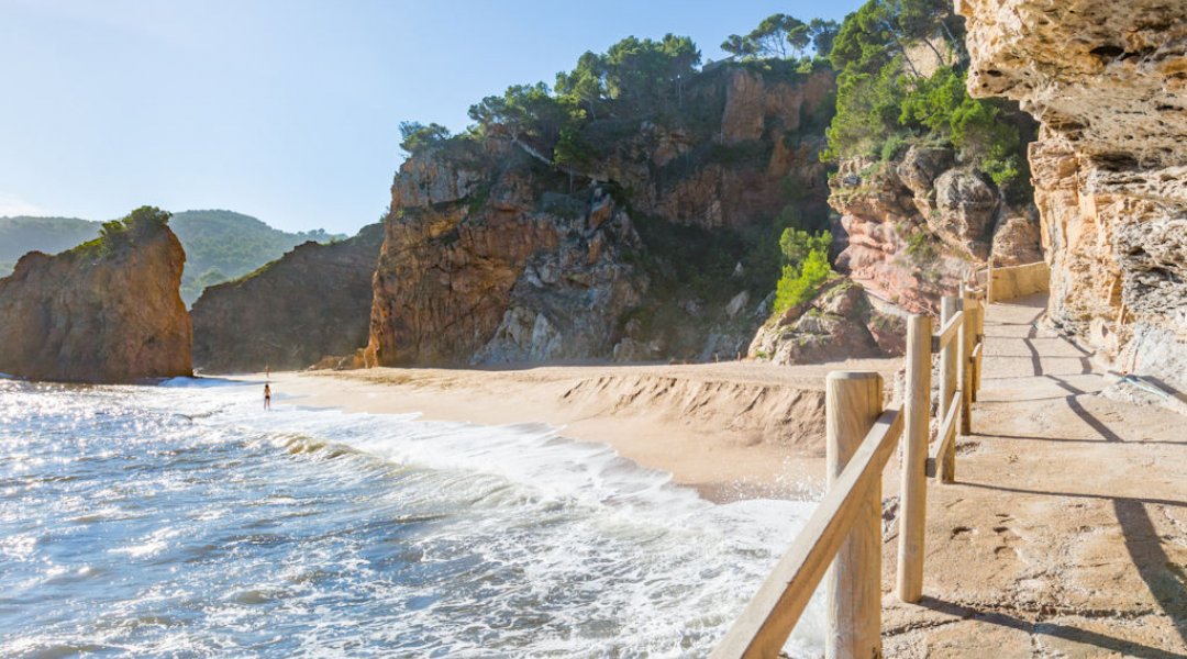 Spanien Ferienwohnungen am Strand der Costa Brava 