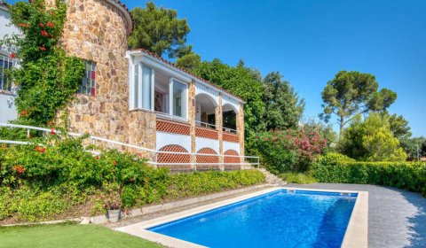 PP 915 Maison de vacances pour 12 personnes sur la Costa Brava, Playa de Pals – piscine privée et vue mer
