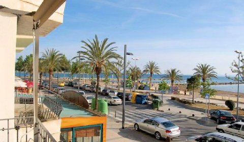 RS 110/1 Ferienwohnung für 2/4 Personen mit Meerblick im Zentrum von Rosas Costa Brava