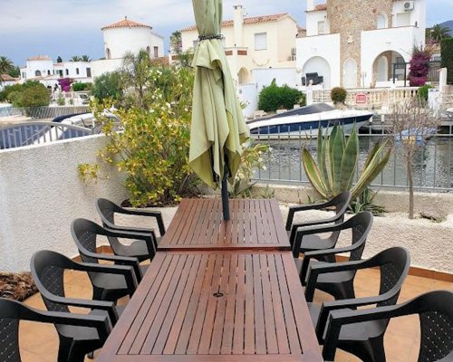 Ferienhaus mit Bootsanleger in Empuriabrava