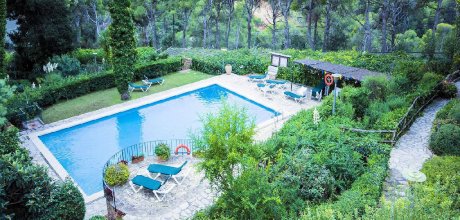 PA 127/4 Ferienwohnung für 5 Personen mit Schwimmbad in Llafranc an der Costa Brava