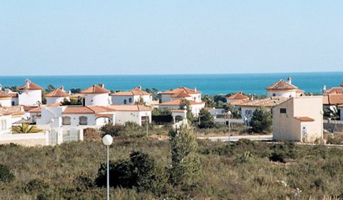 MM 814 Villa pour 8 personnes avec une piscine privée et vue sur la mer à Miami Playa sur la Costa Dorada
