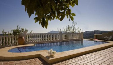 PL 803 Finca for 8 persons with a private pool and sea views near Altea on the Costa Blanca