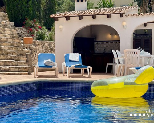 Ferienhaus Benissa mieten privater Pool Meerblick 4